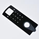 Custom Smart Lock Acrylic Display Cover Glass With Silk Screen Printing for sale