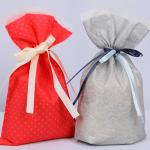 Eco-Friendly Non-Woven Drawstring Bag 16x6x12inches Customizable for sale