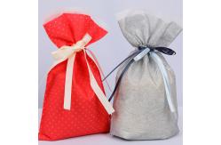 China Eco-Friendly Non-Woven Drawstring Bag 34x42cm, 5-15kg Capacity supplier