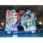 Digital Printing Inflatable Bounce House With Slides Super Mario Inflatable Jumping Castle for sale
