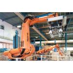 Floor Mounting Industrial Robot Cell with 3195mm Reach and 830mm X 830mm Footprint for sale