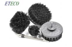 China Effortless Drill Bit Scrubber , Brush Head For Drill Extension Shaft Available supplier
