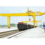 RMG Ship Container Rail Mounted Gantry Crane Double Beam High Efficient for sale