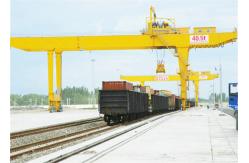 China RMG Ship Container Rail Mounted Gantry Crane Double Beam High Efficient supplier
