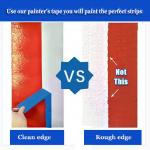 Custom High Temperature Resistance Blue Masking Tape Painting Refinish
