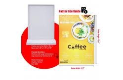 China Wireless Desktop Rechargeable Light Box A4 Slim Led Light Box supplier