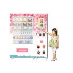 Refrigerated Cooling Food Vending Machine , Healthy Meal Vending Machine With Microwave for sale