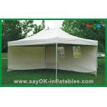 Travel Tent White Customized Outdoor Folding Tent With Oxford Cloth For Party for sale