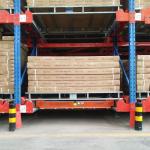 Heavy Goods Pallet Shuttle Racking System Remote Control Warehouse Heavy Loading