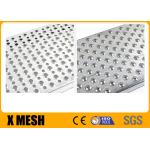 Hot Dipped Galvanised Grip Strut Perforated Metal Mesh Plank Grating Silver Welded for sale