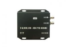 China 3G / HD / SD Digital Video Converter SDI Input To hdmi and SDI Output supplier