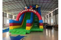 China Inflatable Crazy Bird Toddler Water Slide , Attractive Jumping Castle Water Slide supplier