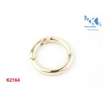 Pattern Design Metal O Rings Hardware , Professional Purse Making Hardware for sale