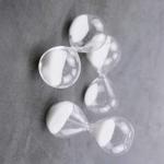 White Mini Hourglass Sand Timer  1 Minutes Shower Timer Hourglass