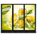 Indoor Touch Screen Advertising Kiosk CMS Software LCD Displays Splicing Use
