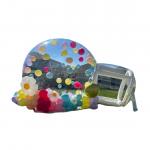 Custom Outdoor Bubble Bounce House Balloons Inflatable Kids Play for sale