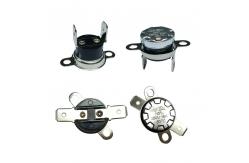 China 0-250C Snap Action Thermostat , Bimetal Temperature Switch Ksd301 250V 16A supplier