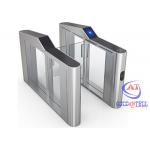 Width 900mm Pedestrian Turnstile Gate Stainless Steel 304/316 Double Wing for sale