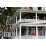 Popular White FRP Balustrade Fiberglass Balcony Railings For Home Hotel for sale