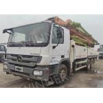 2012 Used Concrete Pump Truck With Boom ZLJ5339THB 47m 3 Axle Zoomlion for sale
