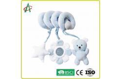 China Newborn 20cm Spiral Pram Toy With Rattle And BB Squeaky supplier
