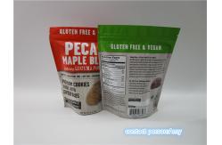 China Custom Made Promotional Chocolate Biscuit Snack Bag Packaging Gravure Printing supplier
