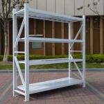 Reusable 3 Tier  Metal Shelf For Display  ,  Warehouse Storage Rack Shelf System for sale