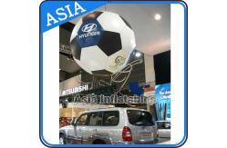 China Advertising Helium Balloon And Blimps Soccer , Sphere Flying Paint Shape Ball supplier
