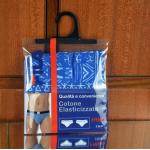 Garment  Laminated Zip Plastic Poly Bag with Hanger Custom Printed for sale