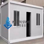 Construction Site Prefabricated Container Houses Customized Prefab Container Homes for sale