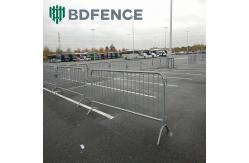 China 3D Temporary Perimeter Fencing / Crowd Barrier Fencing 2.4 X 2.95m supplier