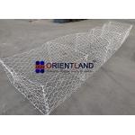 External Works Woven Hexagonal Hole Mesh Gabion Baskets for sale