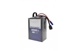 China 30C 30000mah Drone Lithium Battery 53.2V 14S Lithium Polymer Battery supplier