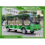 72V 7.5kw Electric Sightseeing Bus Max 40KM/H Speed Powered By Electricity for sale