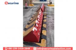China 3.7KW Power Consumption Anti-Suicide Car Bomb Attack Hydraulic Security Road Blocker supplier