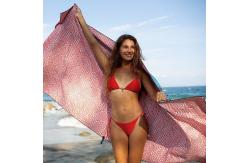 China Regular Size 75x150cm Microfiber Customized Beach Towel Absorbent Fabric supplier