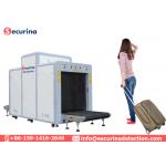 Metro Station X Ray Baggage Scanner Diagnostic Type Adjustable Conveyor Height for sale