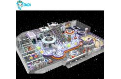 China CAD Drawing Space Themed Kids Soft Play Indoor Playground With Slides Equipment supplier