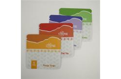 China Aluminium Foil Matte Heat Seal Tea Packaging Bag Eco Friendly Moisture Proof supplier