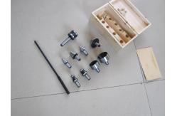 China Umbrella Gear Wood Lathe Chuck Tools Woodworking With 3mmL Wrench supplier