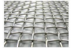 China Stainless Steel Woven Crimped Wire Mesh,Used for mines,  construction and other industries supplier