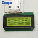 STN Yellow Green Monochrome LCD Display Module Screen 20x4 Character LCM 16pin for sale