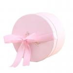 Christmas Decoration Recycled Paper Cans Packaging Gift Box Round Cardboard Boxes for sale