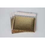 gold metallic bubble mailer 152*200+40mm gloss waterproof metallic bubble envelop for shipping for sale