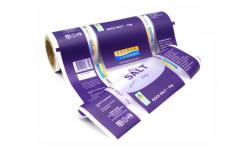China Custom Printing Packaging Plastic Roll Bopp/Pet/Ldpe Film With Window Food Packaging supplier