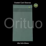 Premium Perfect Fit Psa Card Sleeves No PVC / Acid Free With Size 95x140+25mm for sale