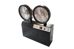 China Custom Battery Operated Twin Spot Emergency Lights 220V with Steel Casing supplier