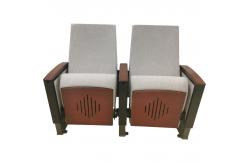 China Anti Rust Steel Structure Conference Hall Chairs With Write Board supplier