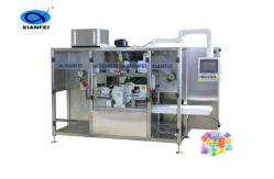 China 2800kg Capacity PLC Control Detergent Pod Making Machine 500-1500 Pods/Min supplier