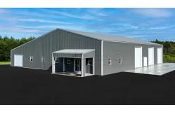China Livestock Shelter Dairy Farm Barn Steel Structure Cow Shed for Live Cattle supplier